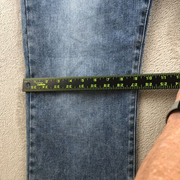 NWT Risen Jeans Womens Felecia Jeans Size 3XL High Rise Straight Leg Casual Blue - Picture 7 of 16